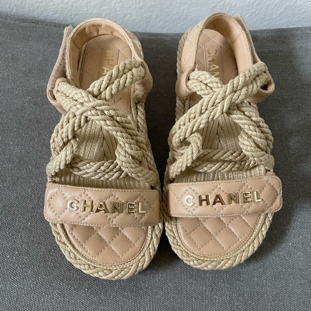 Chanel Dad Rope Sandals